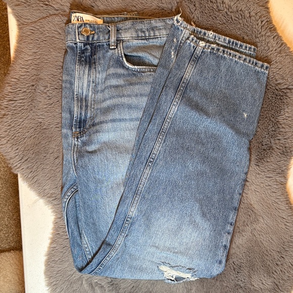 Zara Denim - Zara Distressed Denim Jeans